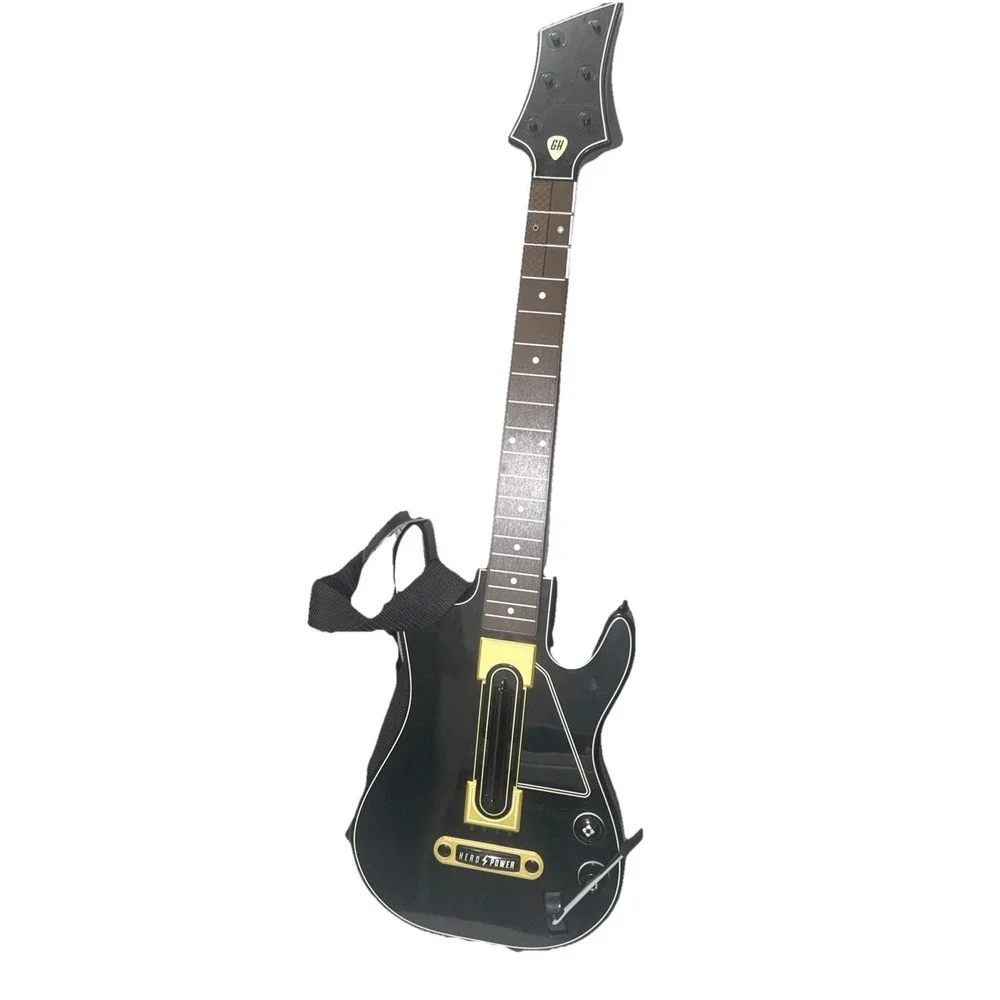 Activision Guitar Hero Live Wireless‎ Controller Black Gold 6-Button No Dongle